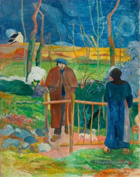 Bonjour Monsieur Gauguin postimpressionnisme Primitivisme Paul Gauguin Peinture à l'huile